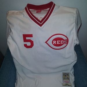 Mitchell & Ness Johnny Bench throwback Cincinnati
